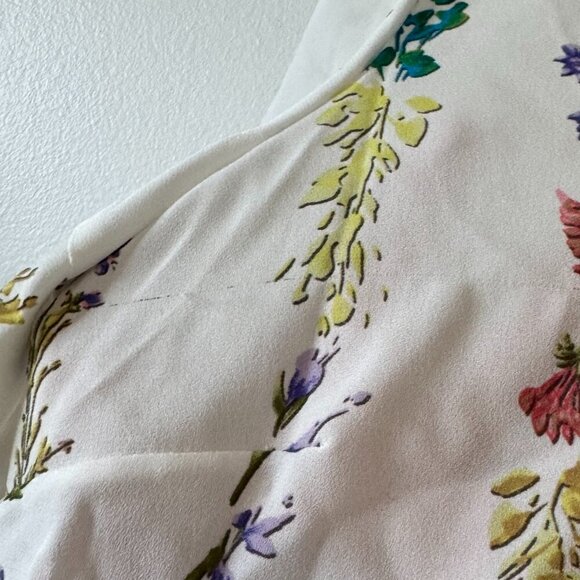 BCBGMaxAzria Floral Ruffle Top - Picture 10 of 10